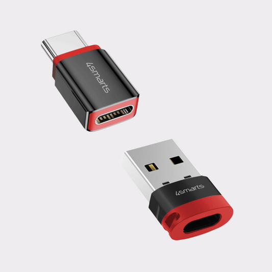 USB-C to USB-A / USB-C Data Blocker Adapter 2 pcs. set
