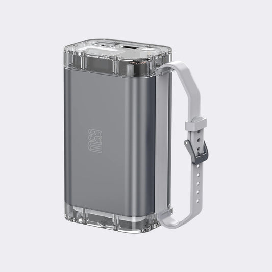 Outdoor Lucid Air Power Bank 26800mAh 65W – Waterproof with LED Light & Color Screen Display