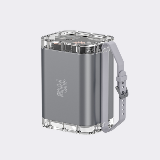 Outdoor Lucid Max Power Bank 60000mAh 140W – Waterproof with LED Light & Color Screen Display