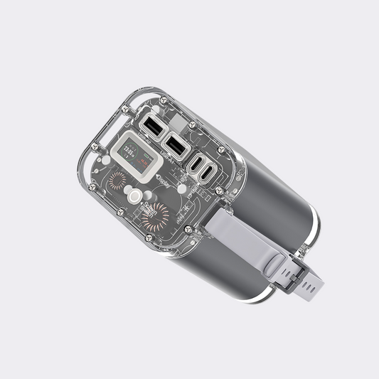 Outdoor Lucid Max Power Bank 60000mAh 140W – Waterproof with LED Light & Color Screen Display