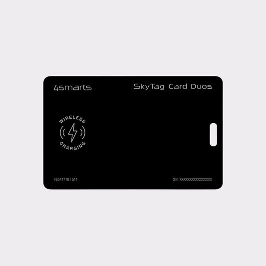 Location Finder SkyTag Card Duos ReCharge, black