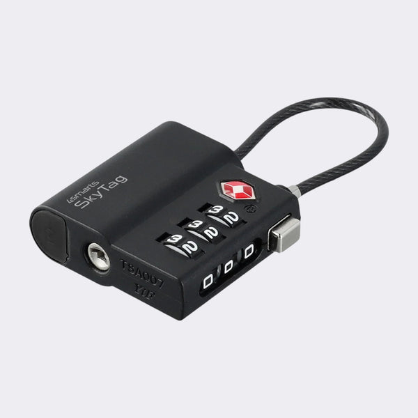 Smart TSA Lock with Apple Find My Compatibility – Rechargeable Battery for Secure Travel