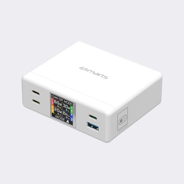 130W GaN Desk Charger – DIY Power Distribution with Touch Control, Multi-Port Fast Charging