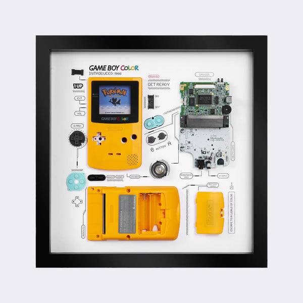 XreArt Nintendo Game Boy Frame – Iconic Tech Memorabilia for Home or Office Decor